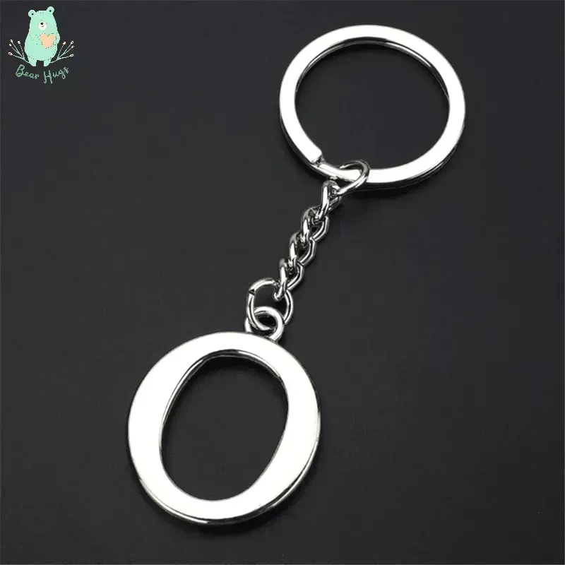 English Letters Keychain A to Z