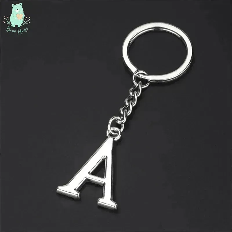English Letters Keychain A to Z