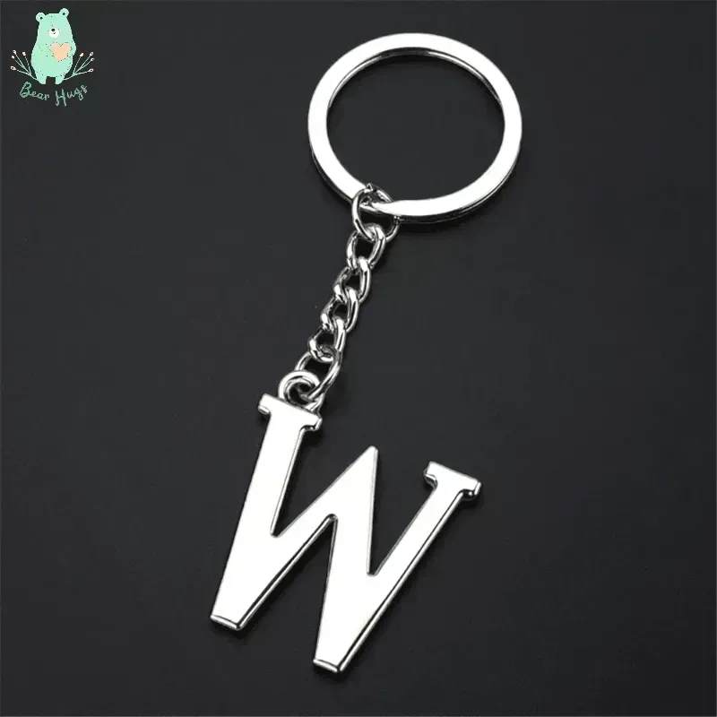English Letters Keychain A to Z