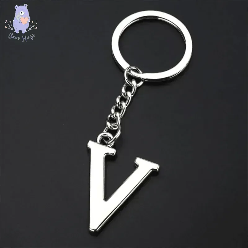 English Letters Keychain A to Z