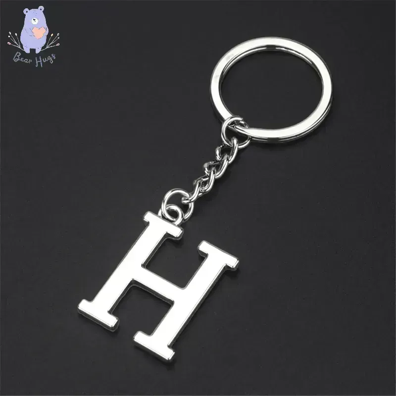 English Letters Keychain A to Z