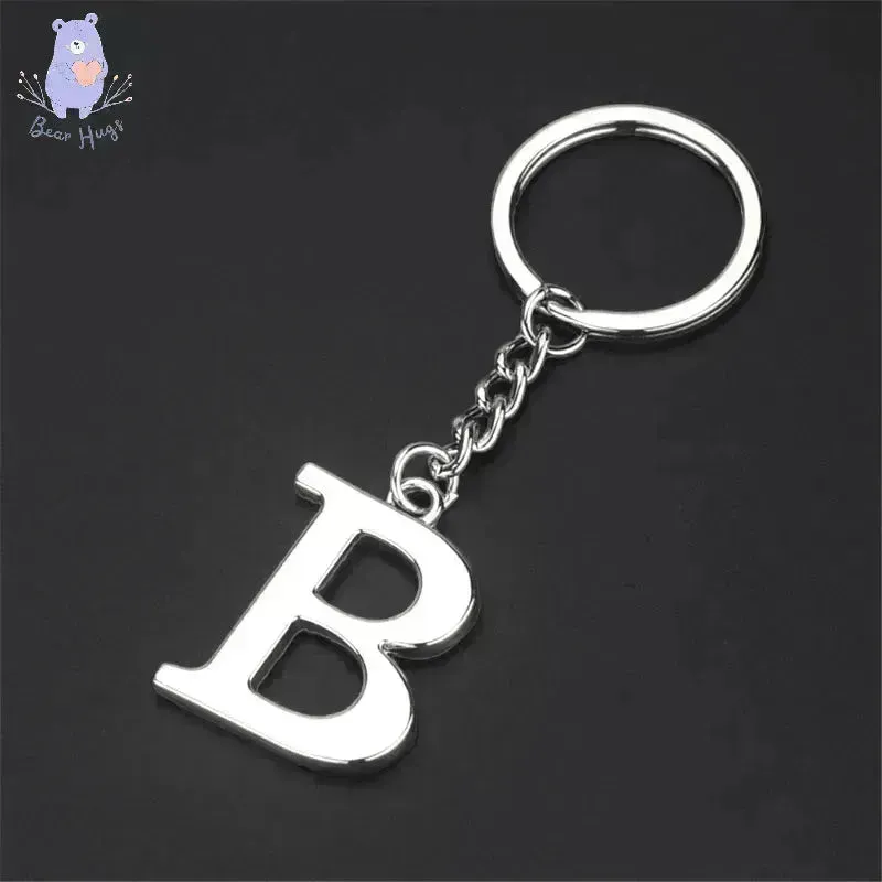 English Letters Keychain A to Z