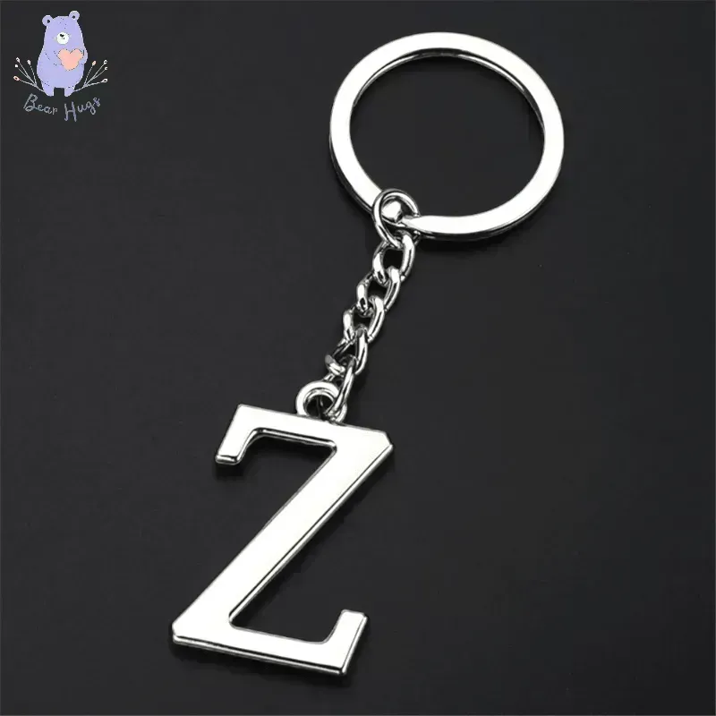 English Letters Keychain A to Z