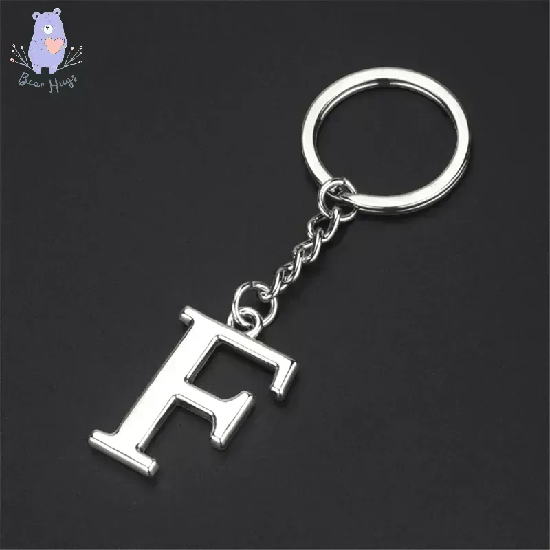 English Letters Keychain A to Z