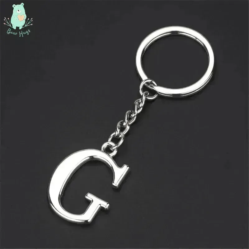 English Letters Keychain A to Z