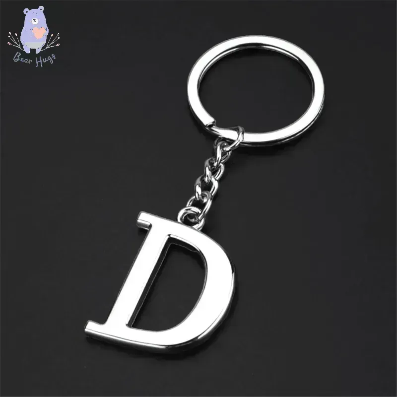 English Letters Keychain A to Z