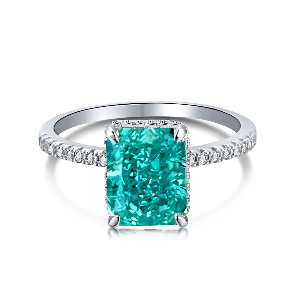 [Goodv]4.0 Carat Luxurious Engagement Ring