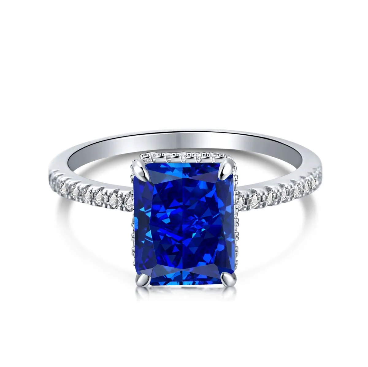 [Goodv]4.0 Carat Luxurious Engagement Ring