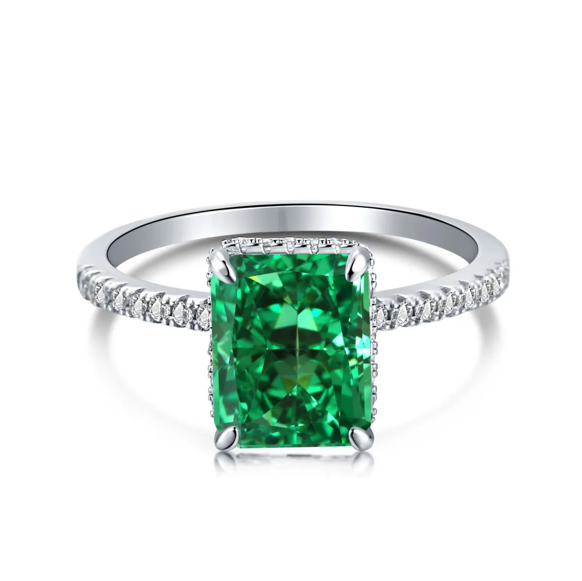 [Goodv]4.0 Carat Luxurious Engagement Ring