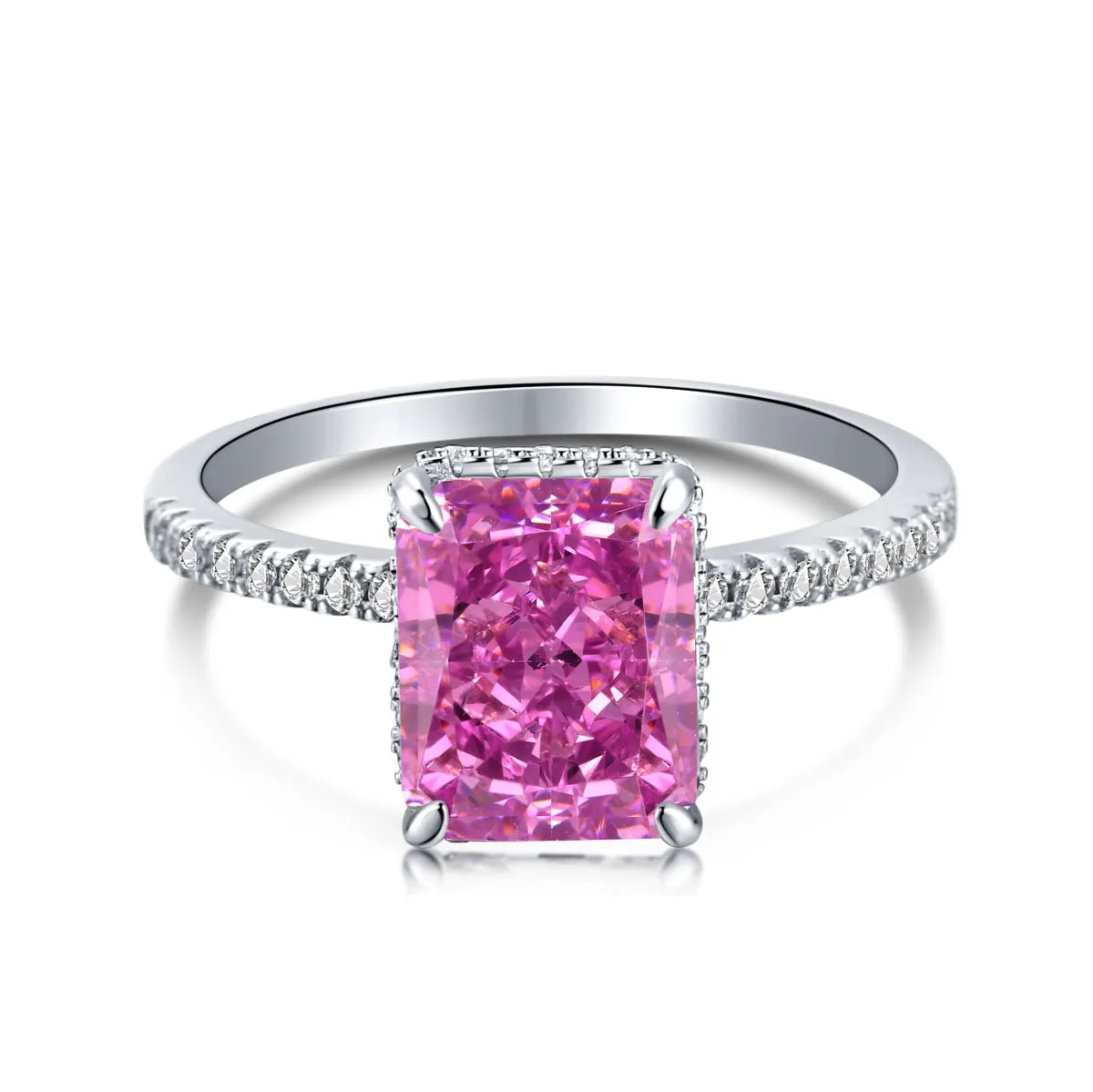 [Goodv]4.0 Carat Luxurious Engagement Ring
