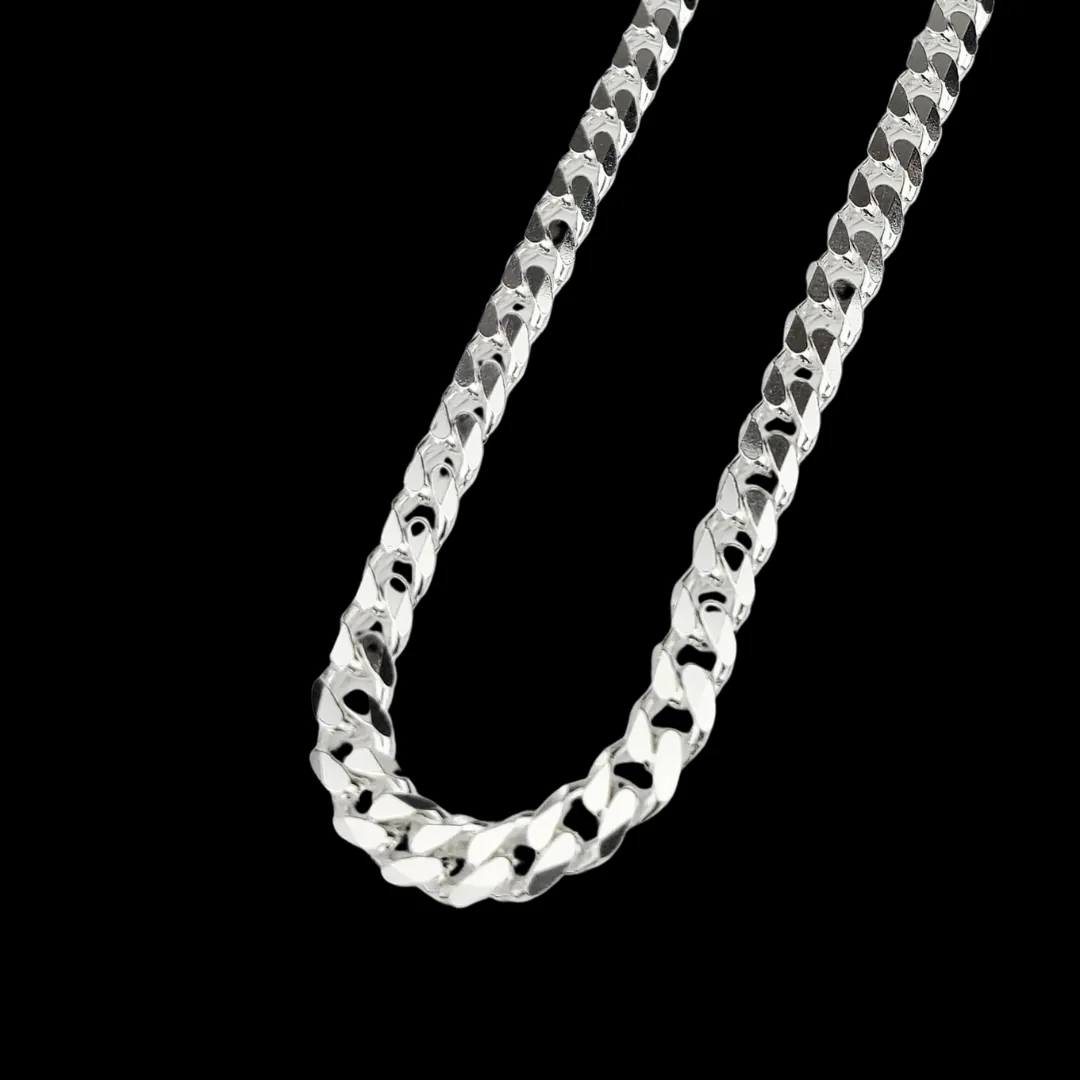 Heavy 5.4mm Flat Curb Chain