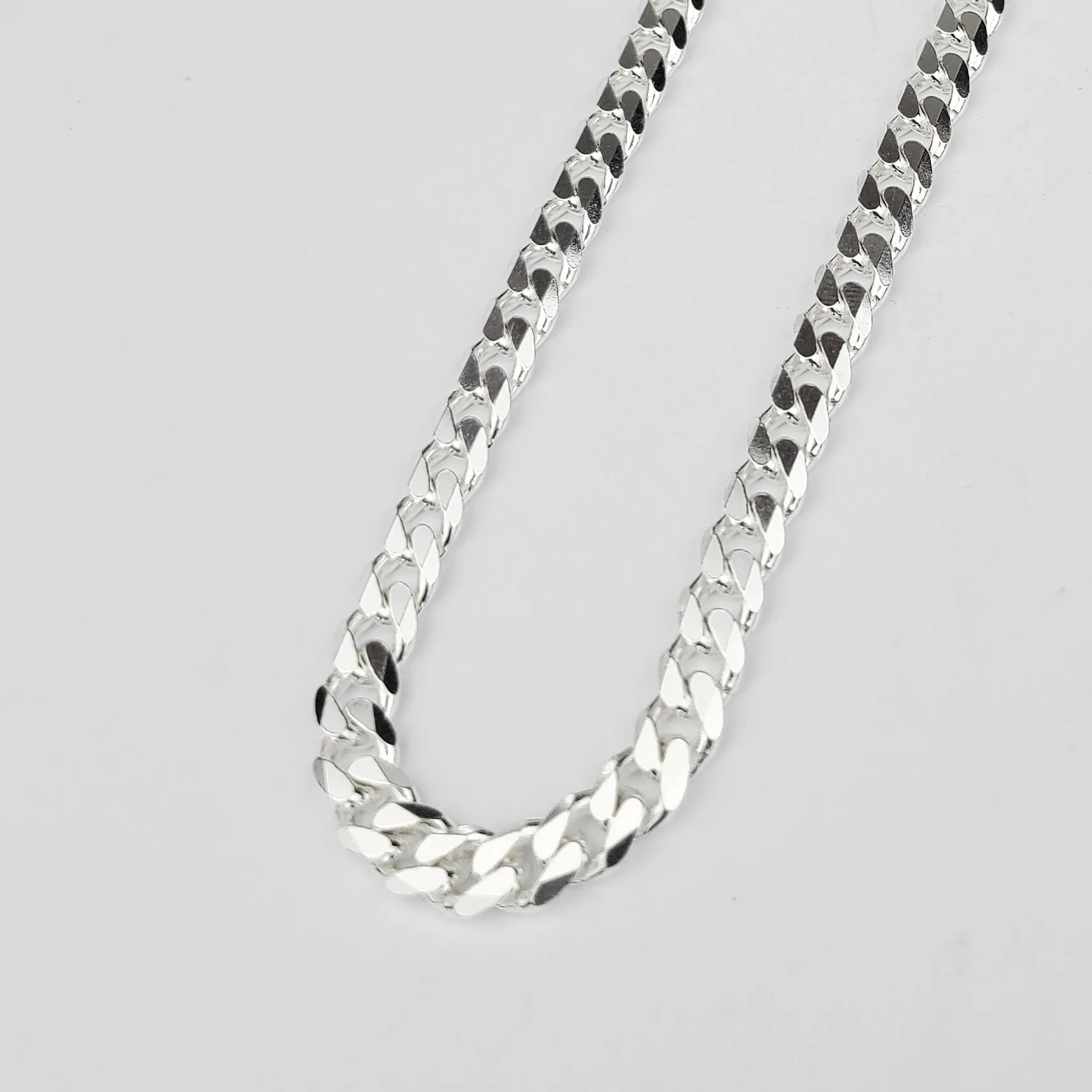 Heavy 5.4mm Flat Curb Chain