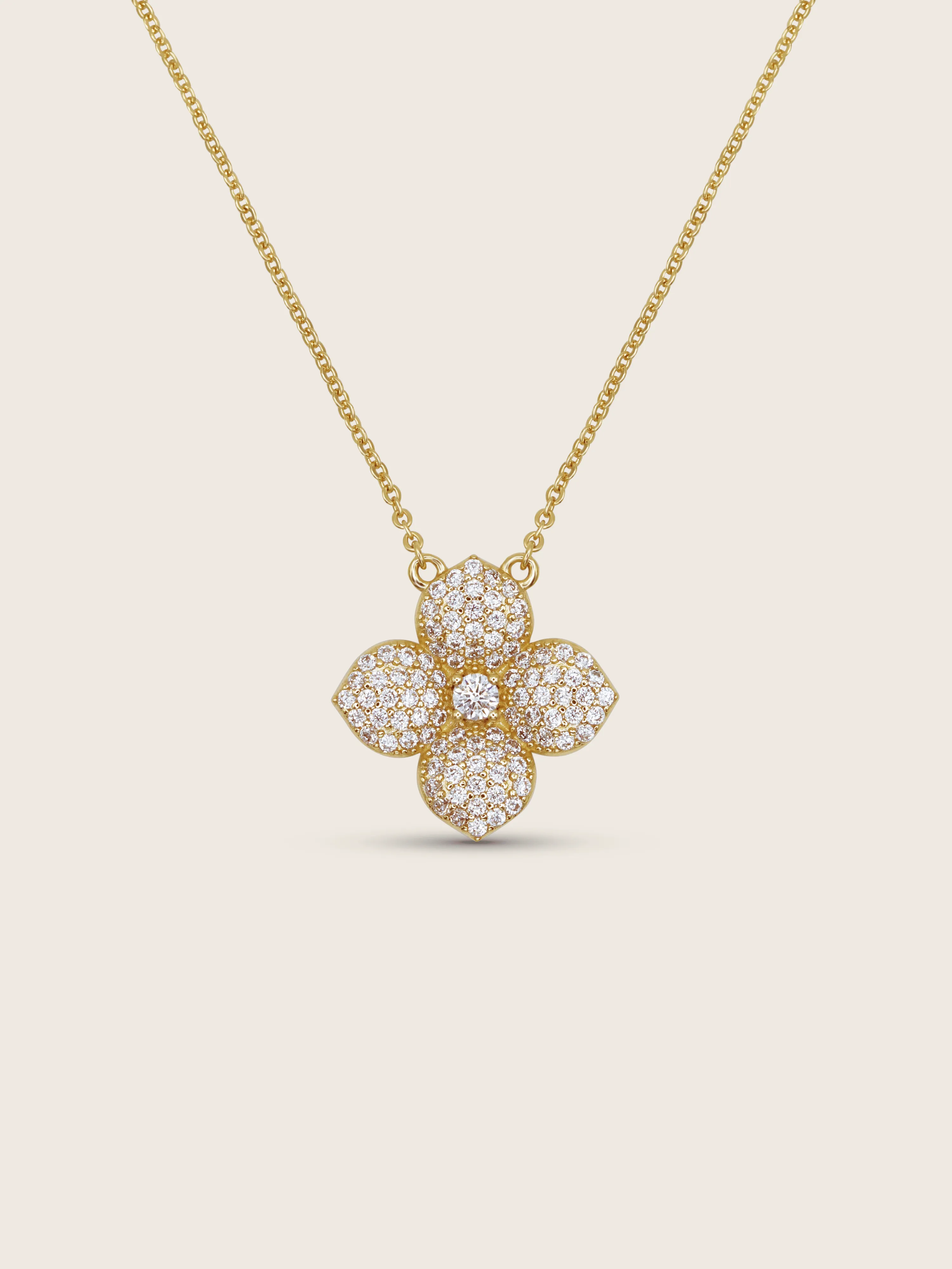 Hydrangea Necklace