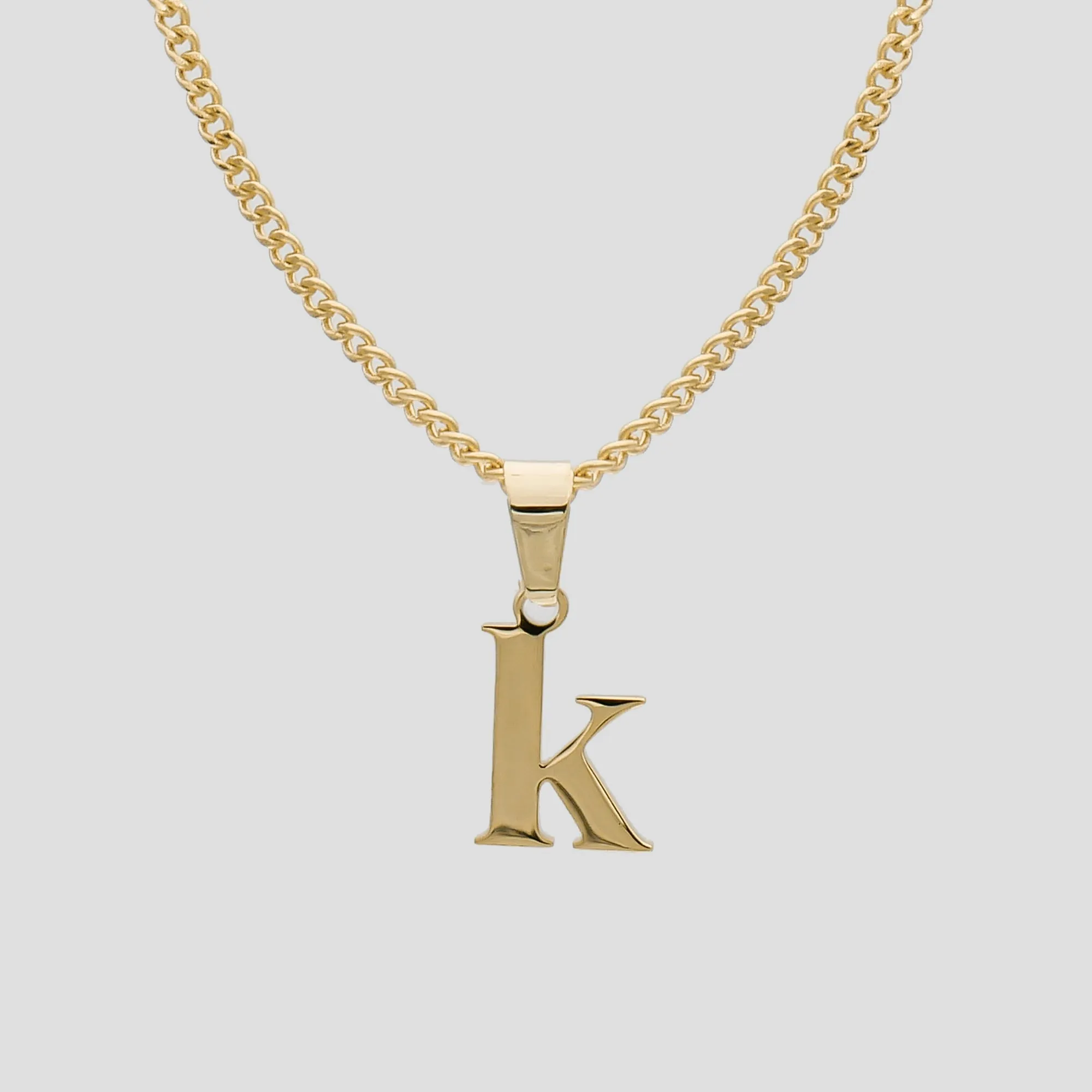 Kayla Lowercase Mini Initial Necklace
