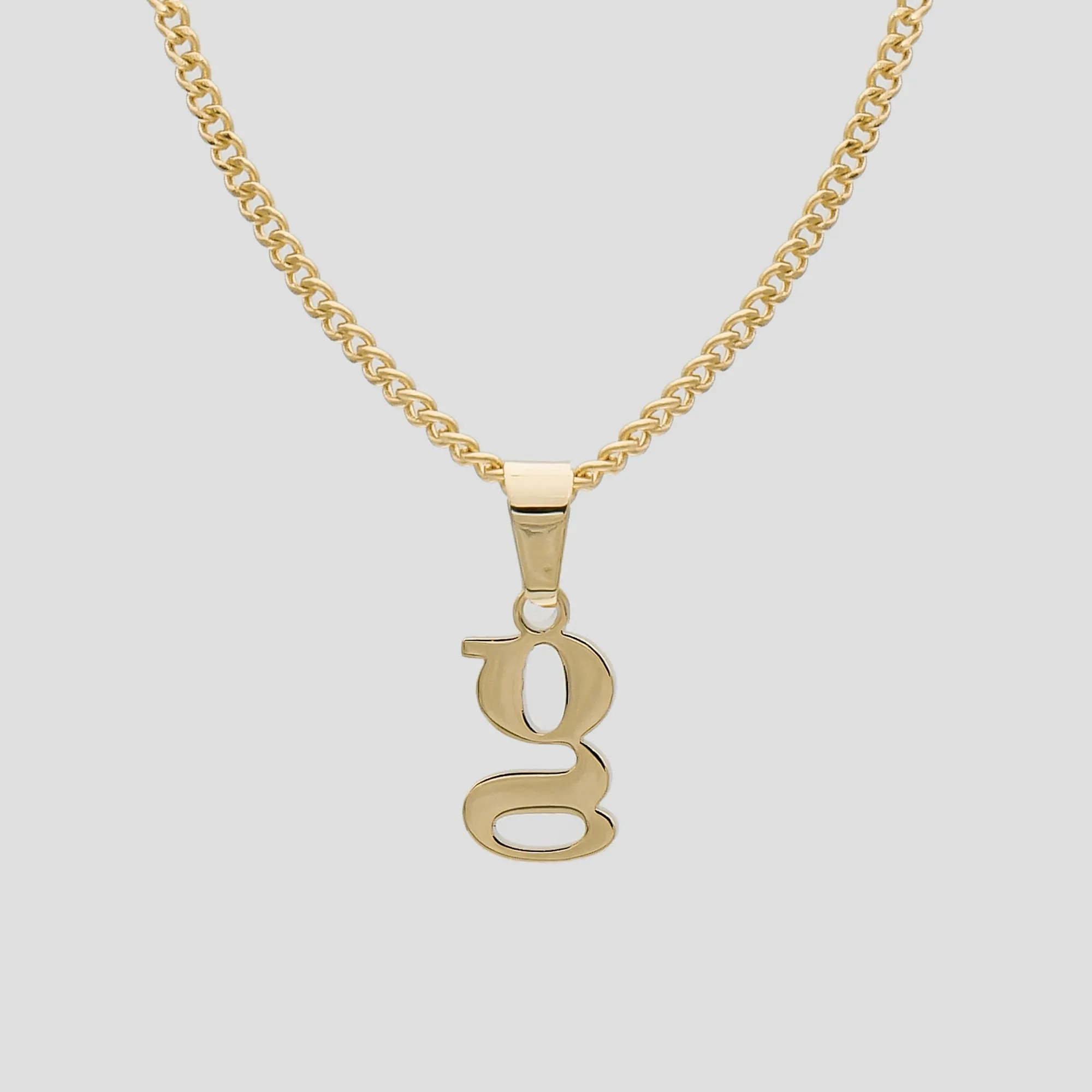 Kayla Lowercase Mini Initial Necklace