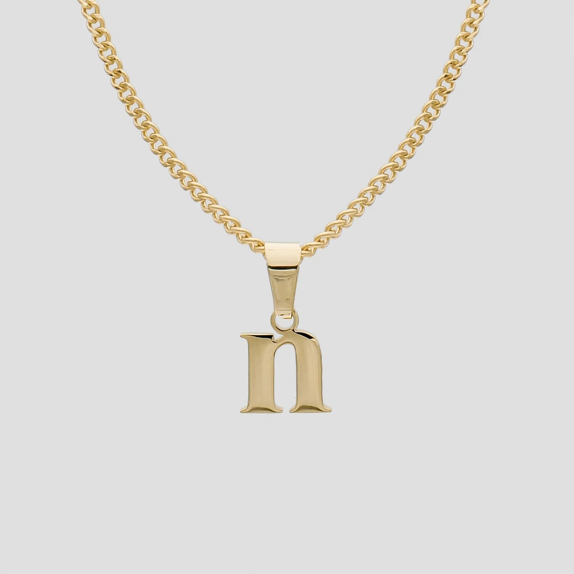 Kayla Lowercase Mini Initial Necklace