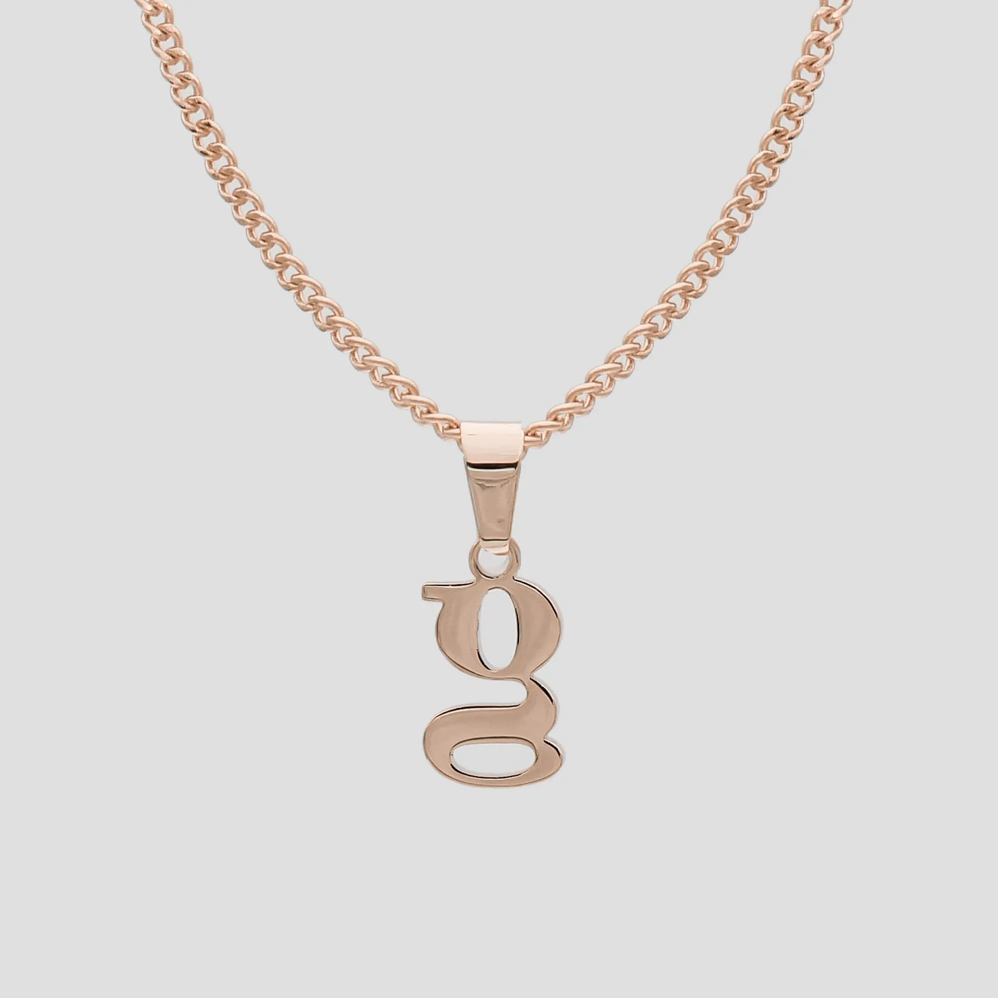 Kayla Lowercase Mini Initial Necklace
