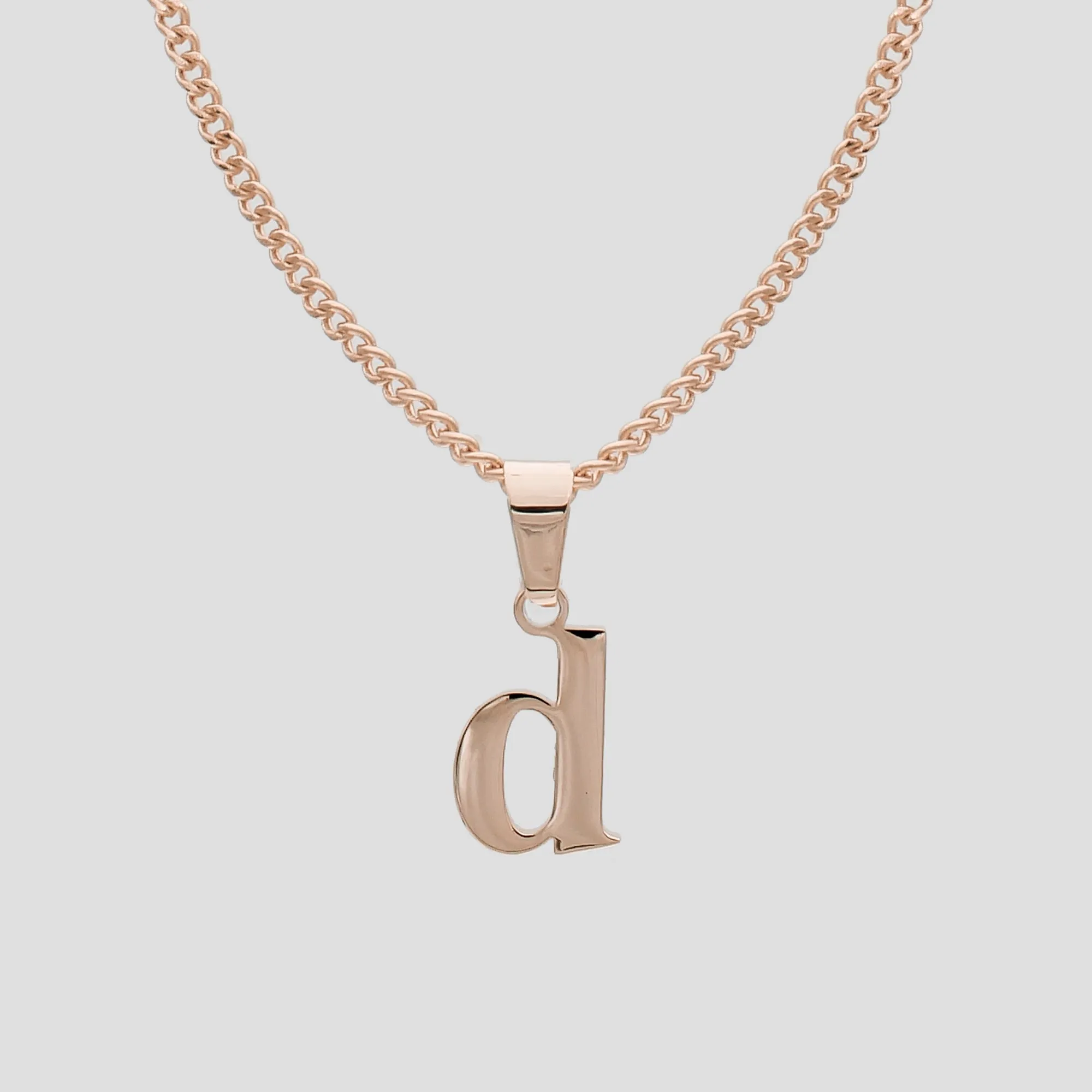 Kayla Lowercase Mini Initial Necklace