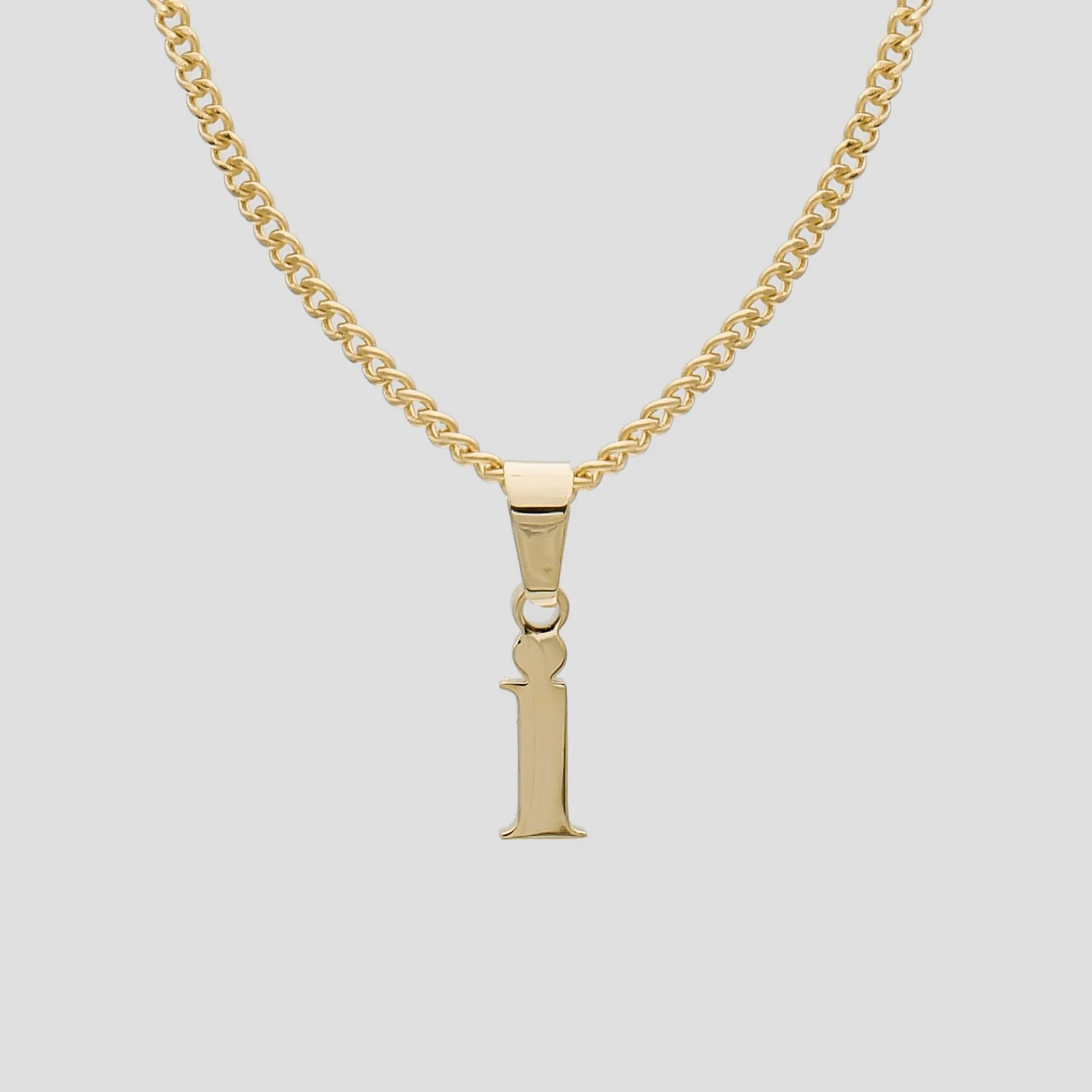Kayla Lowercase Mini Initial Necklace