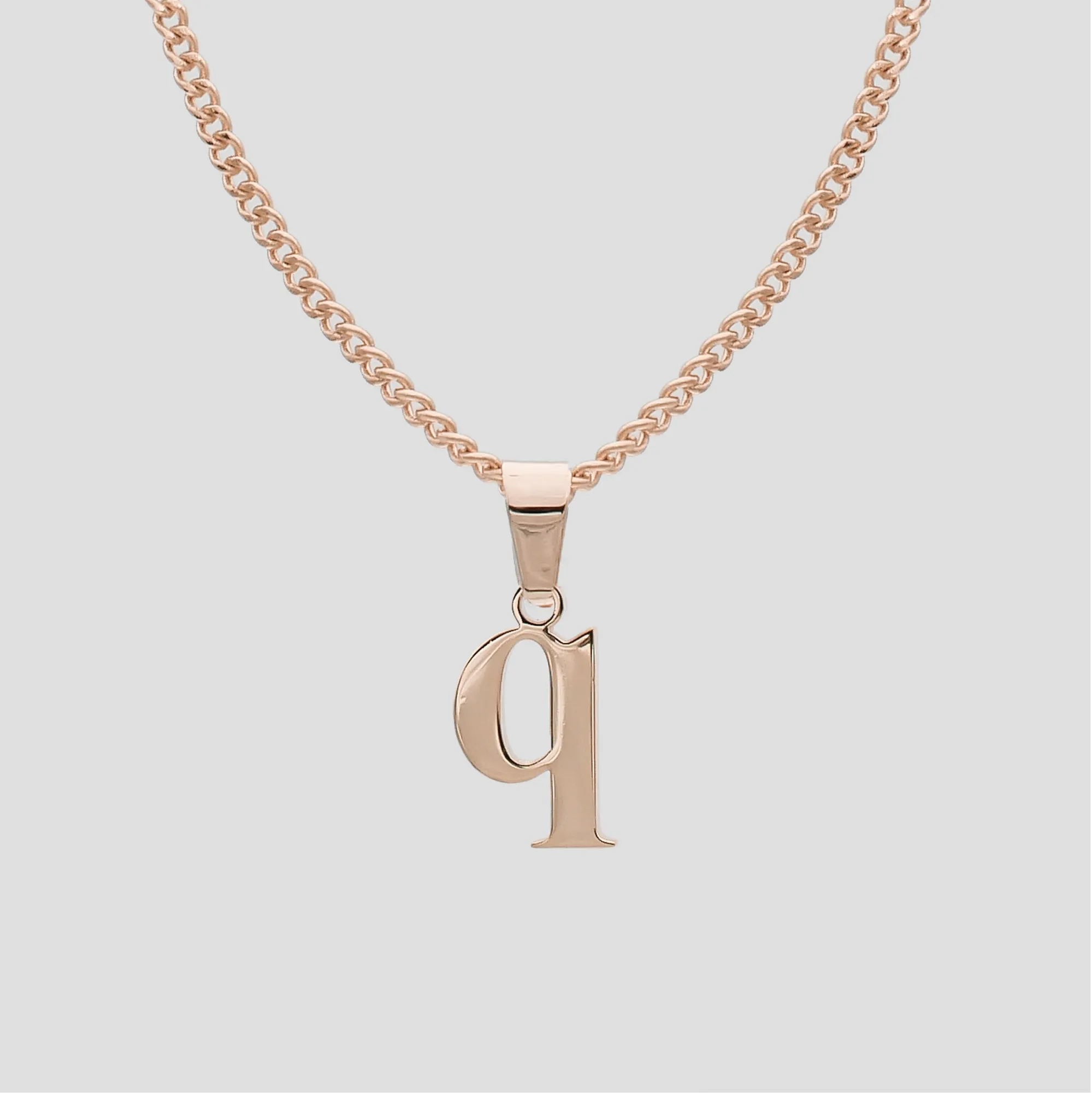 Kayla Lowercase Mini Initial Necklace