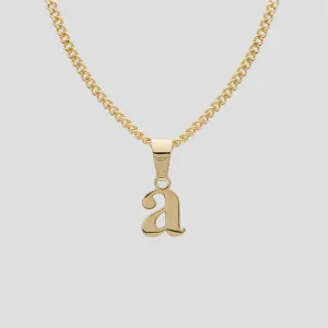 Kayla Lowercase Mini Initial Necklace