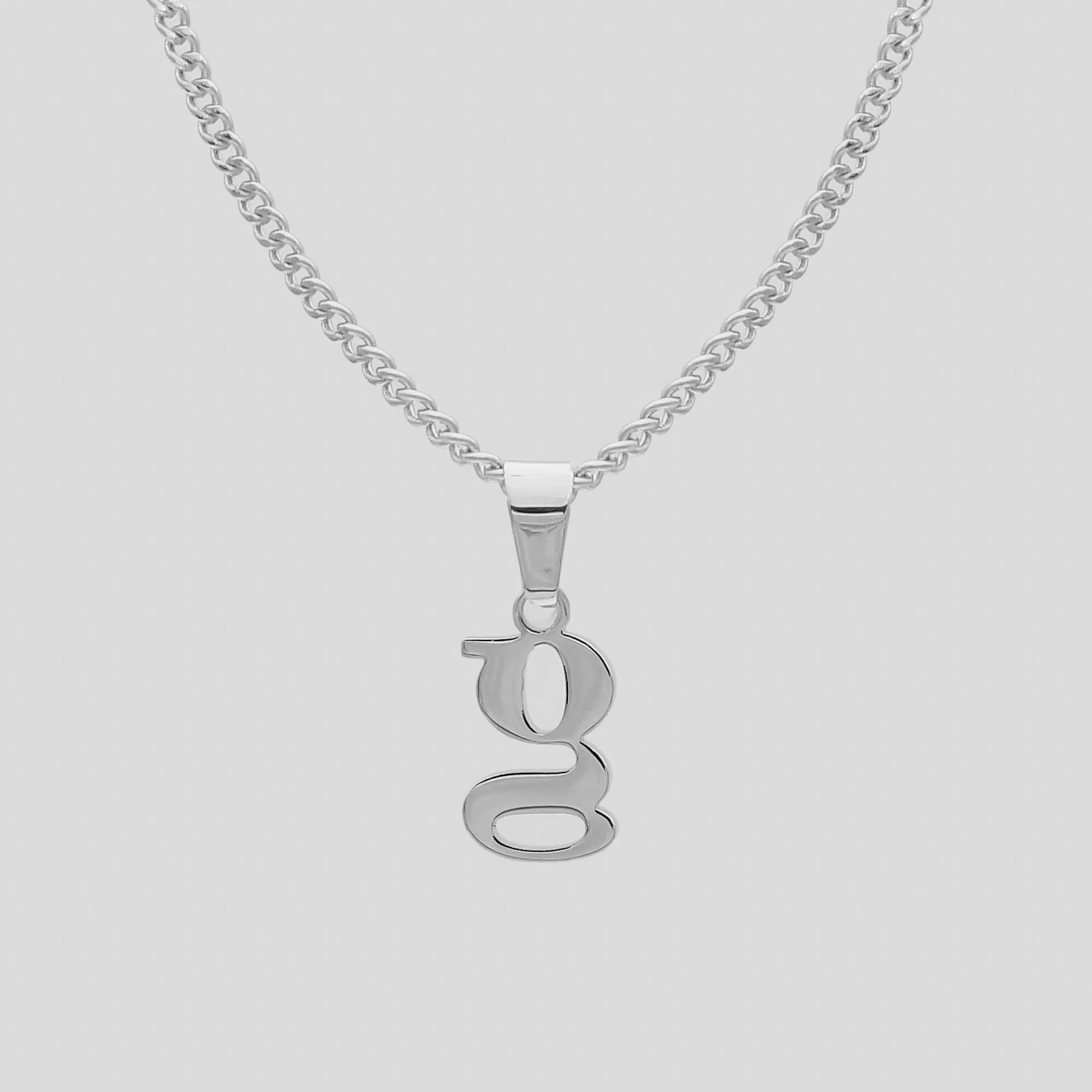 Kayla Lowercase Mini Initial Necklace