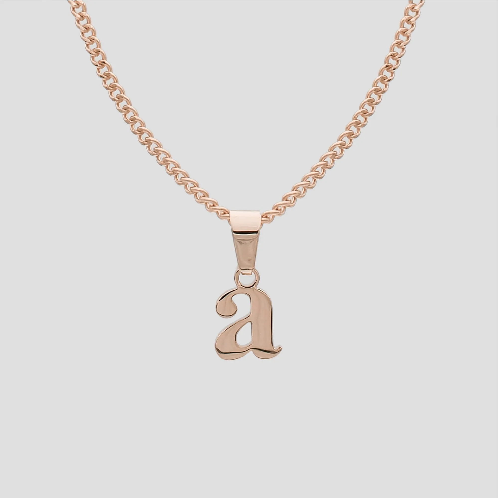Kayla Lowercase Mini Initial Necklace