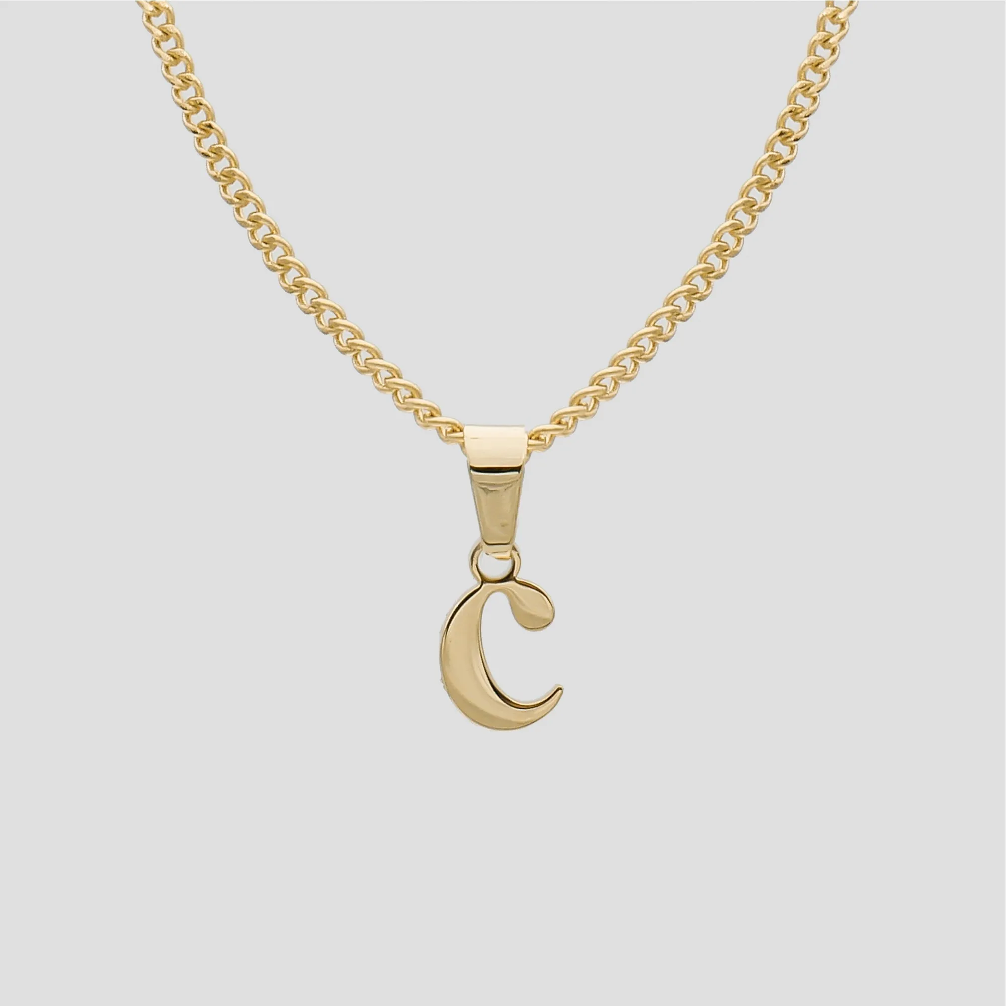 Kayla Lowercase Mini Initial Necklace