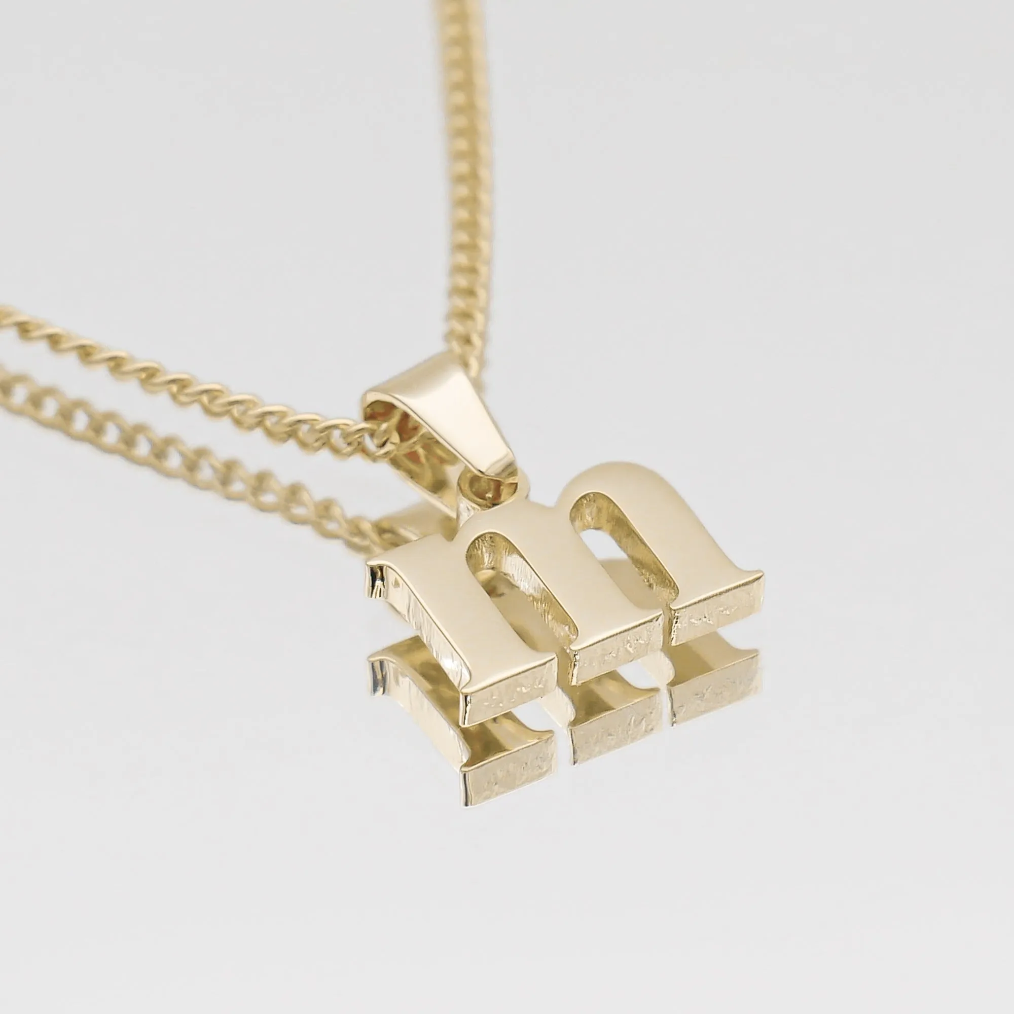 Kayla Lowercase Mini Initial Necklace