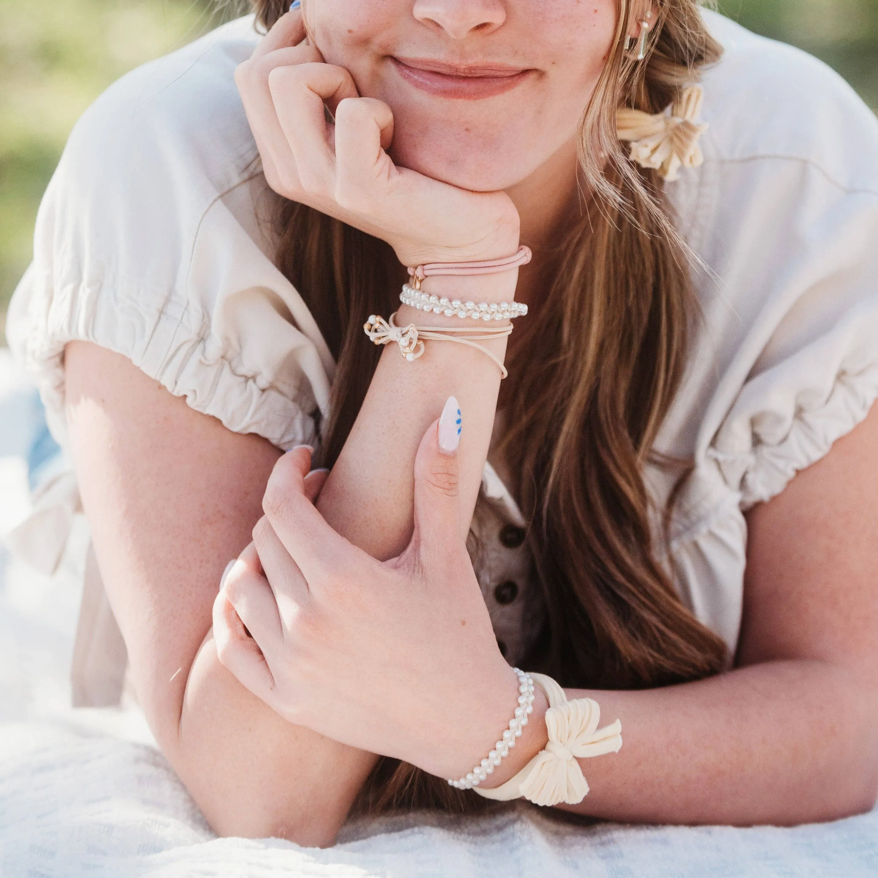 K'Lani | Hair Tie Bracelets - Grace