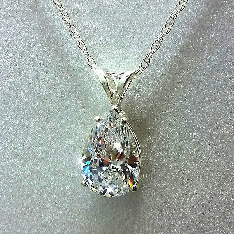 Ladies Teardrop Necklaces | Womens Jewelry Necklaces