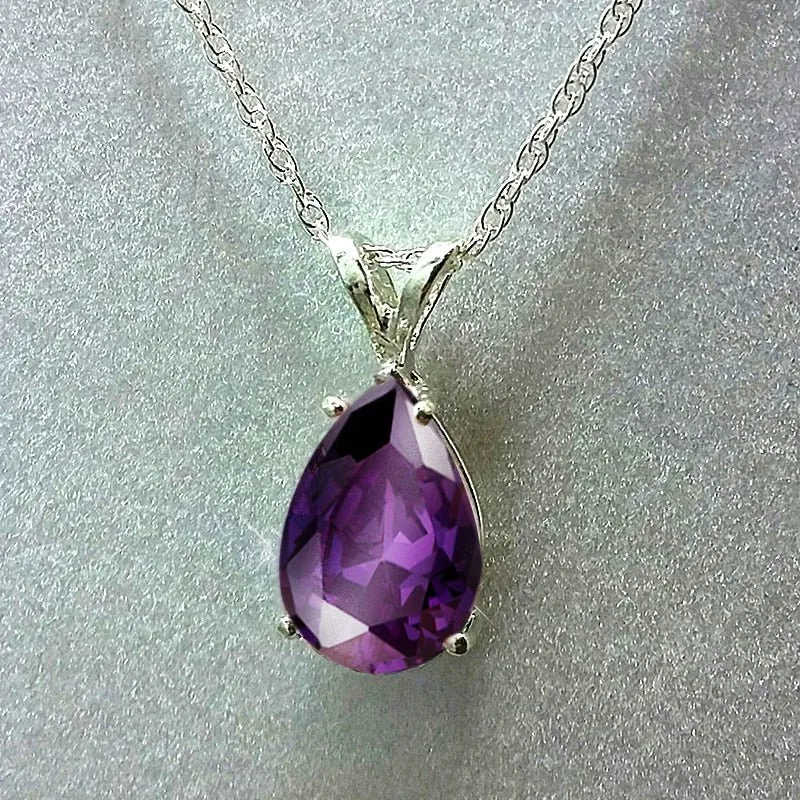 Ladies Teardrop Necklaces | Womens Jewelry Necklaces