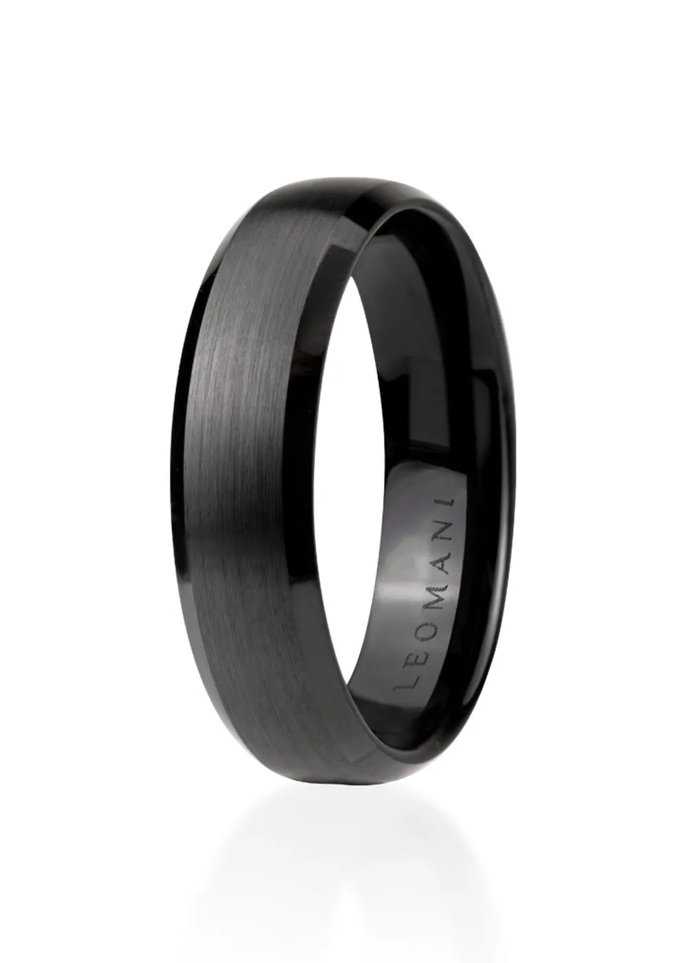 Liuw Ring in Black Ceramic