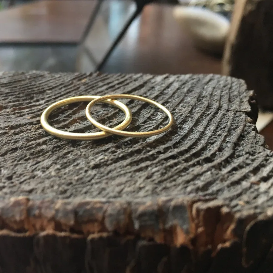 Loop Thin Ring Brass