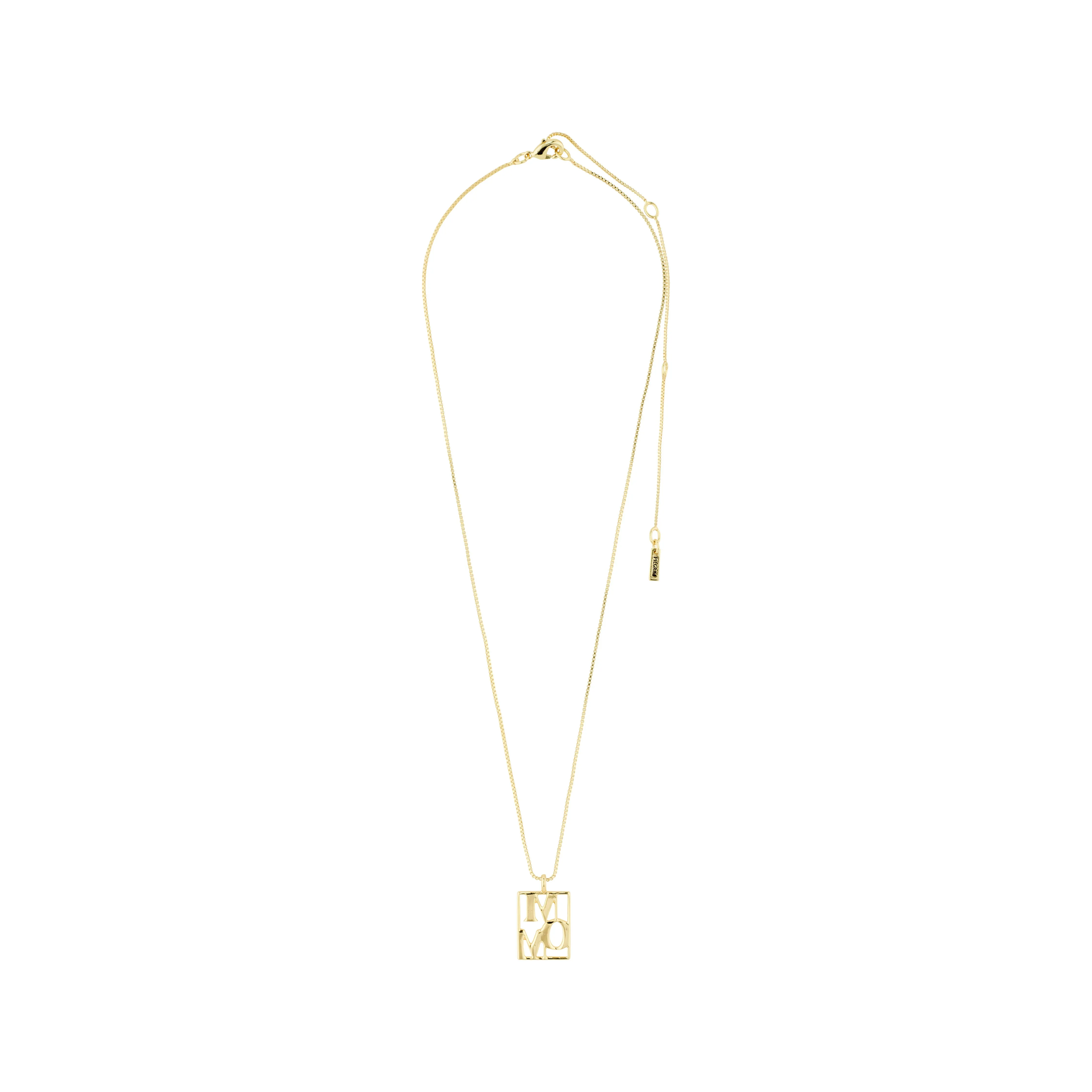 LOVE TAG, MOM necklace gold-plated