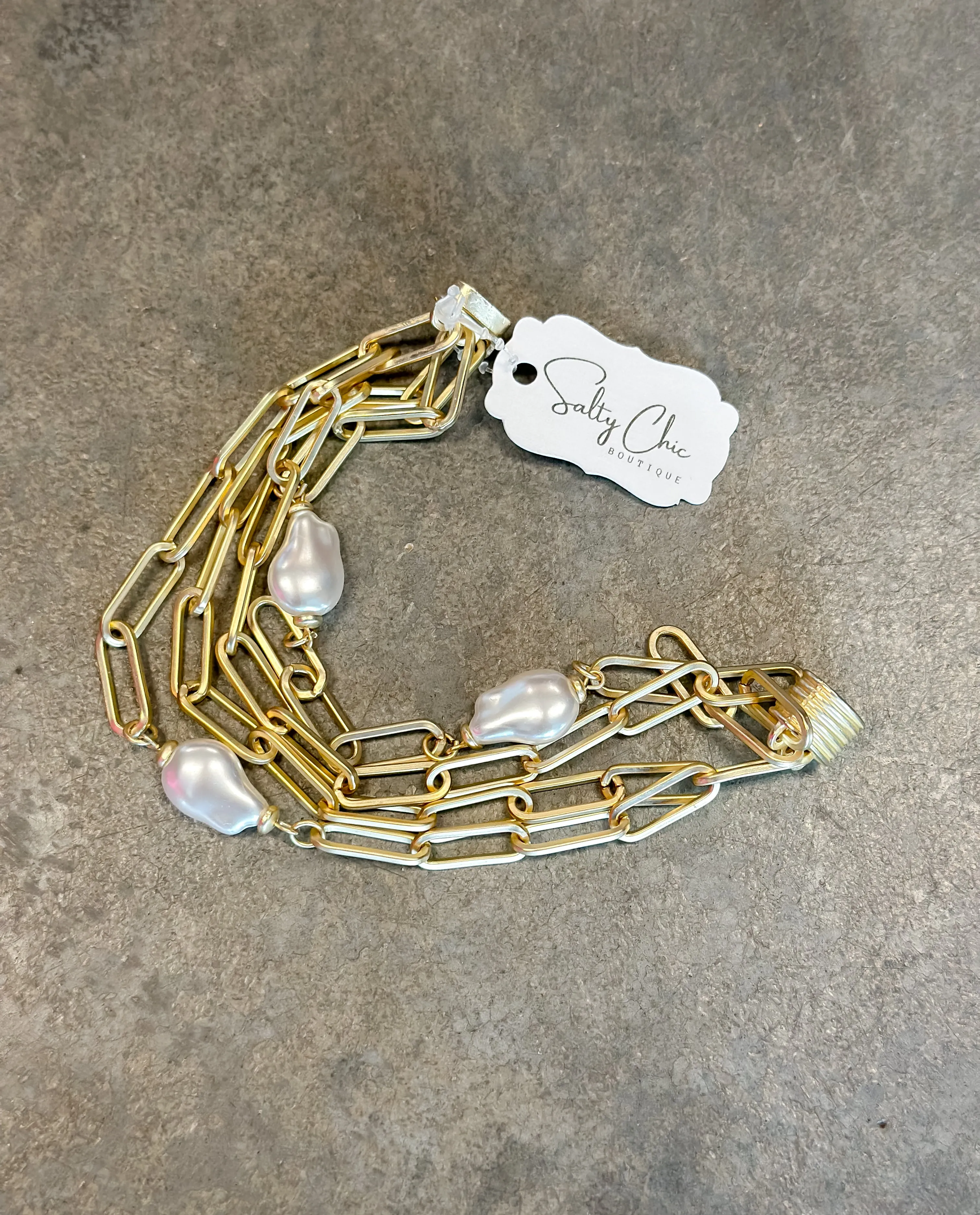 Magnetic Pearl Bracelet