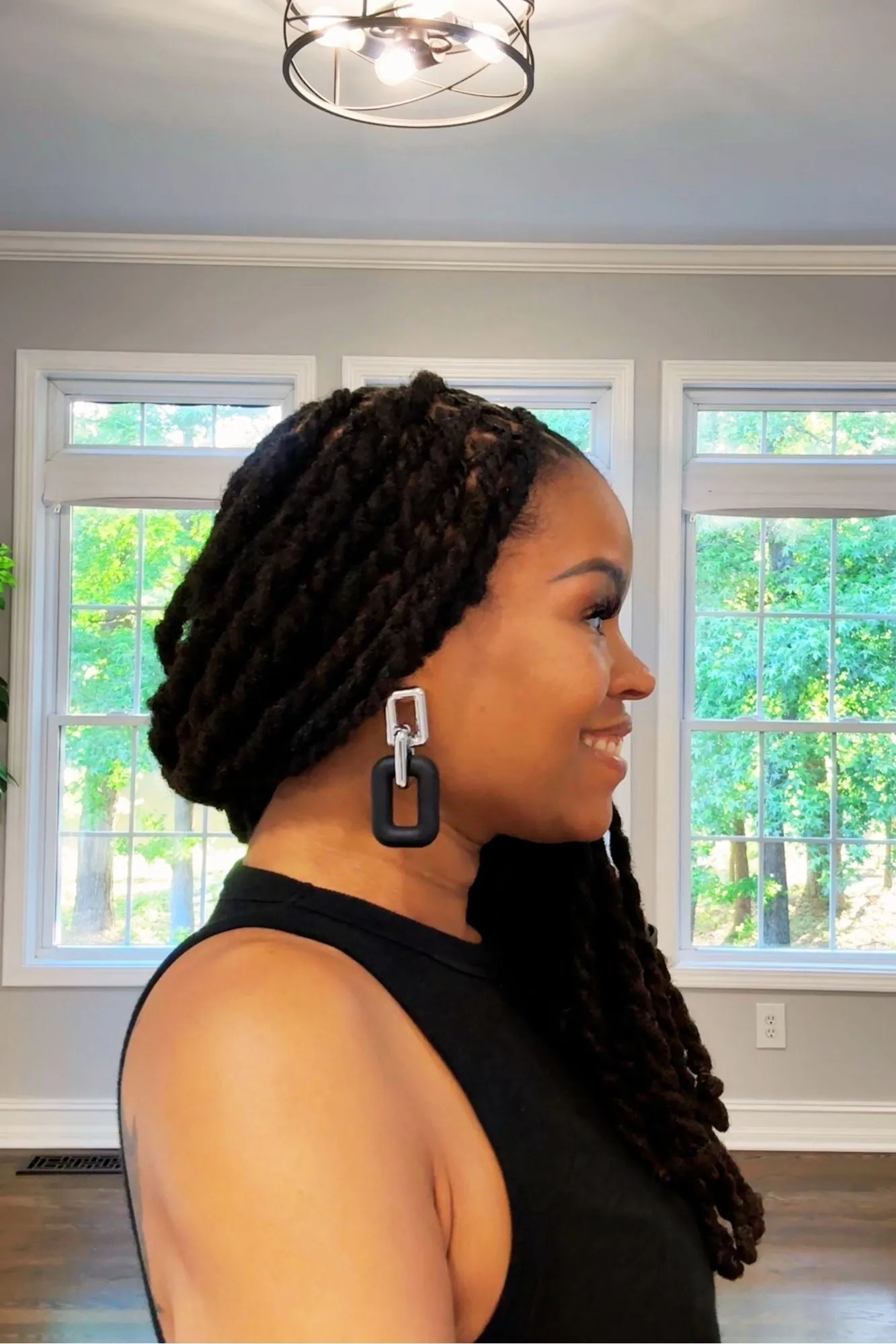 Metro Chic Drop Earrings