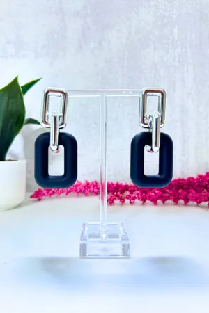 Metro Chic Drop Earrings