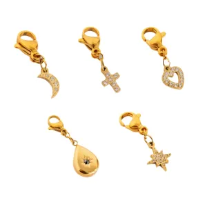 Mini Diamond Charms | 5 Styles