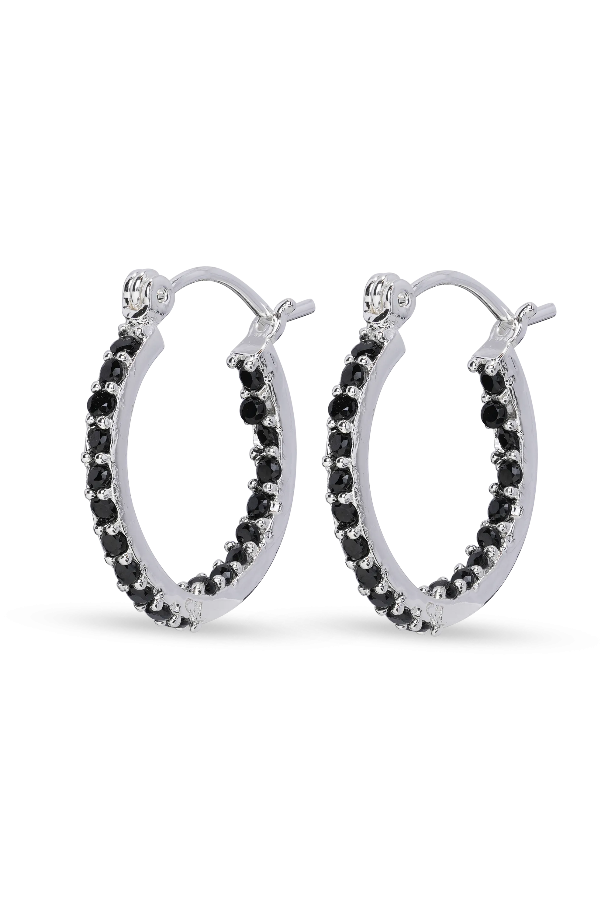 Mini Serena Hoops - Black