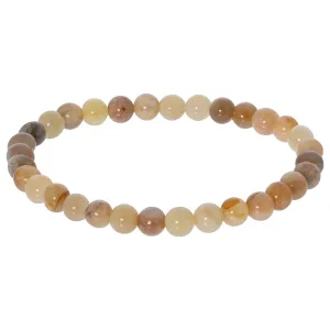 Moonstone 10mm Round Beads Handmade Stretch Unisex Bracelets