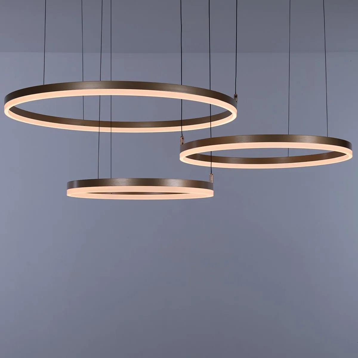 Nordic Rings Ceiling Light  • Gold