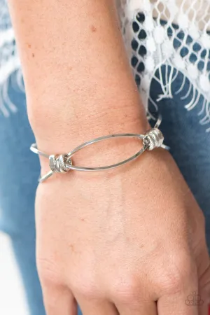 Open Door Jewelry - City Cadence - Silver Bracelet - Paparazzi Accessories