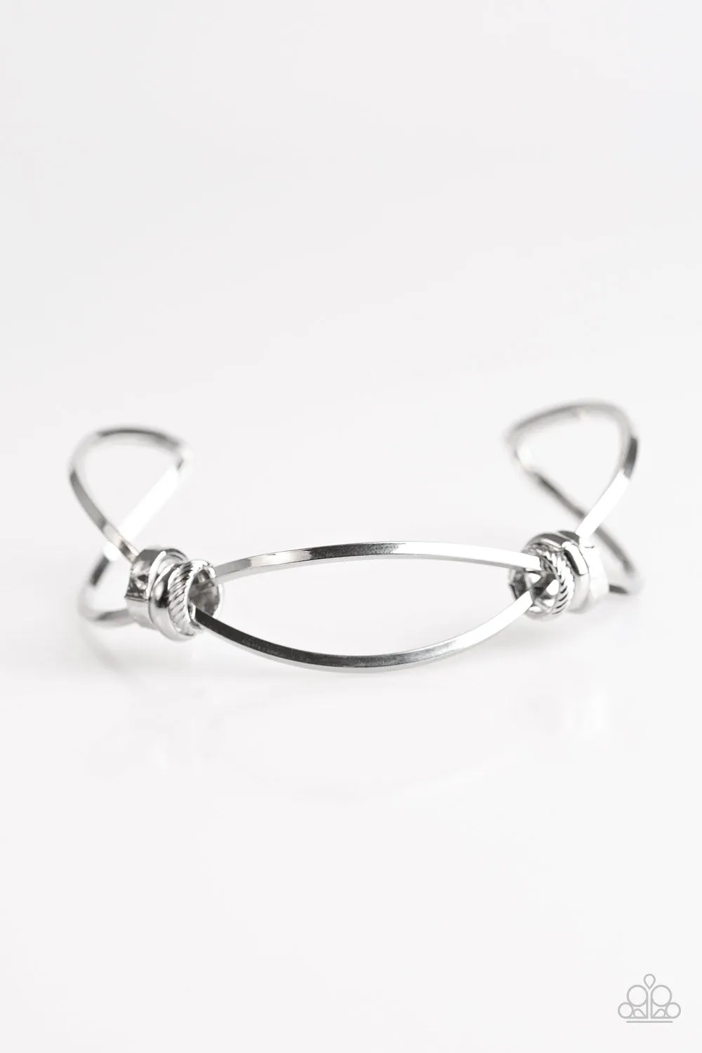Open Door Jewelry - City Cadence - Silver Bracelet - Paparazzi Accessories