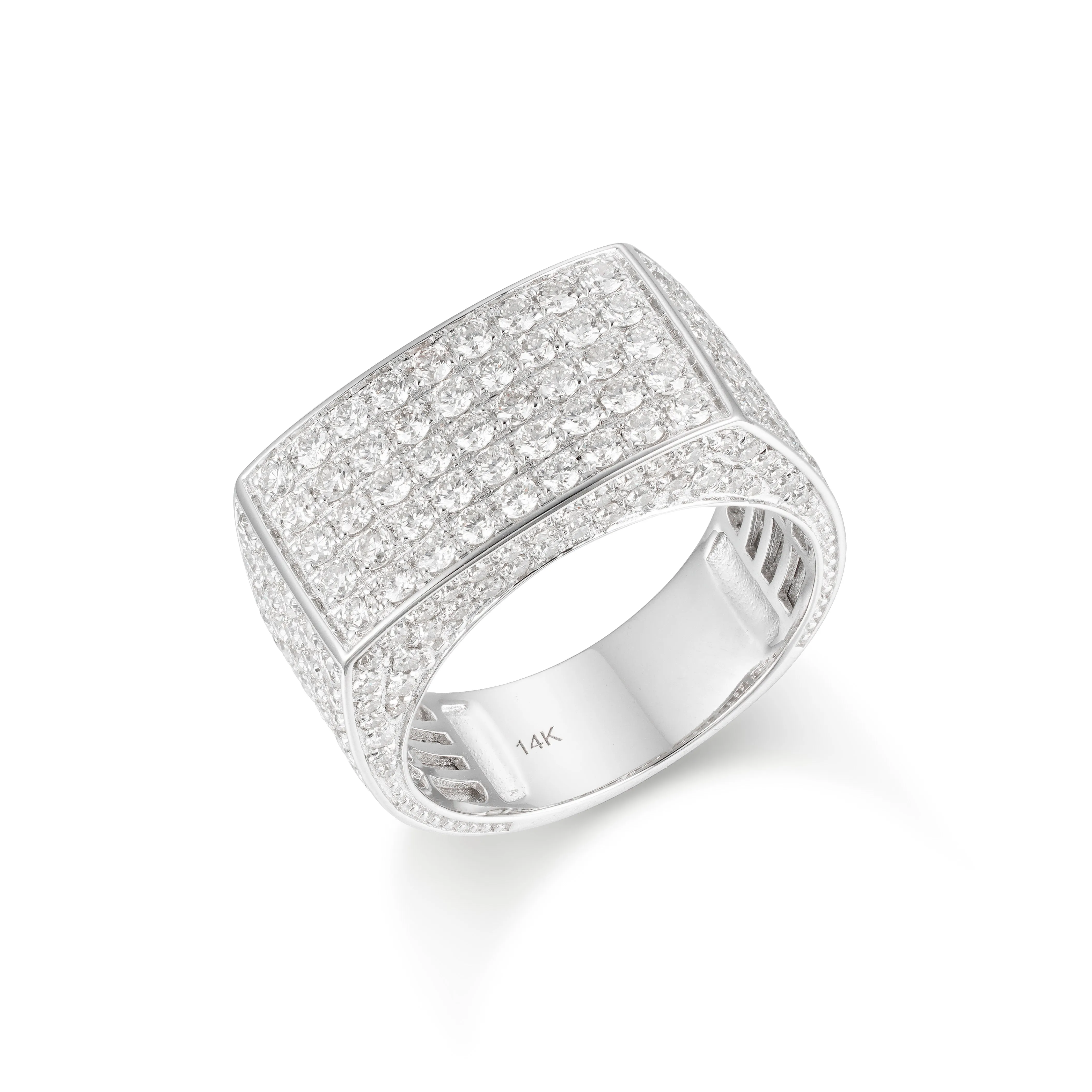 Orchid Gems The Executive's Diamond Ring