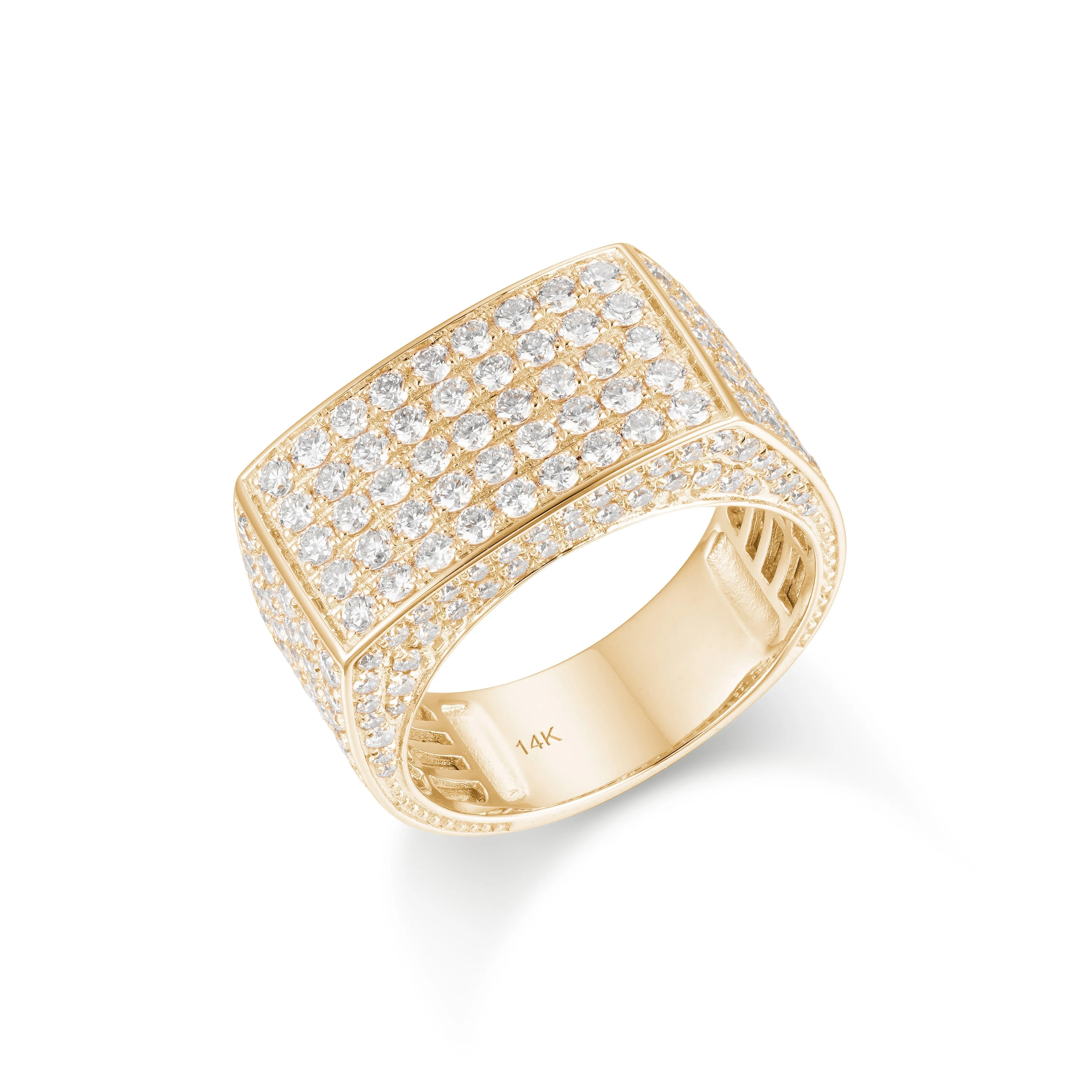 Orchid Gems The Executive's Diamond Ring