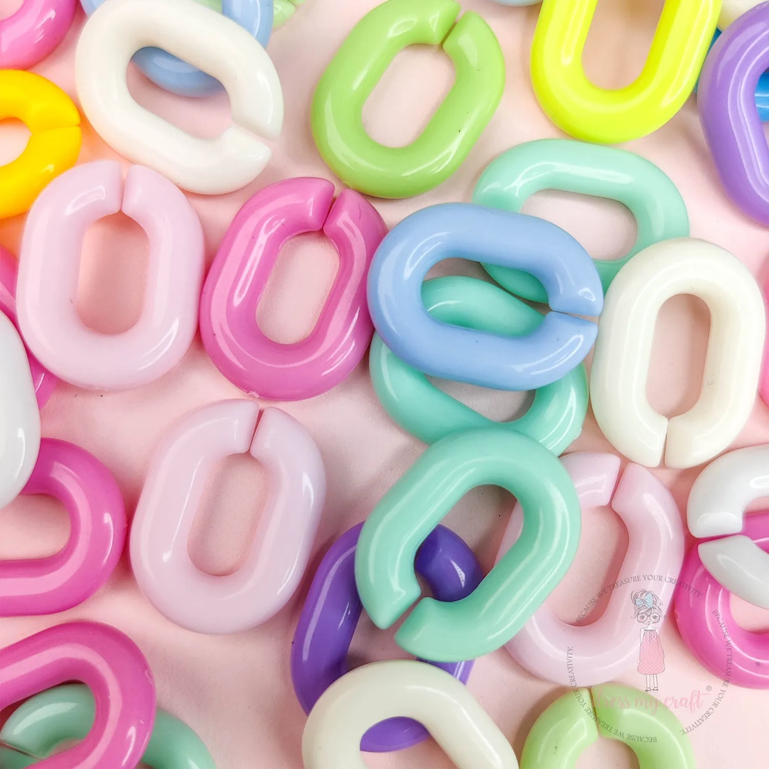 Oval DIY Chain Loops - Large