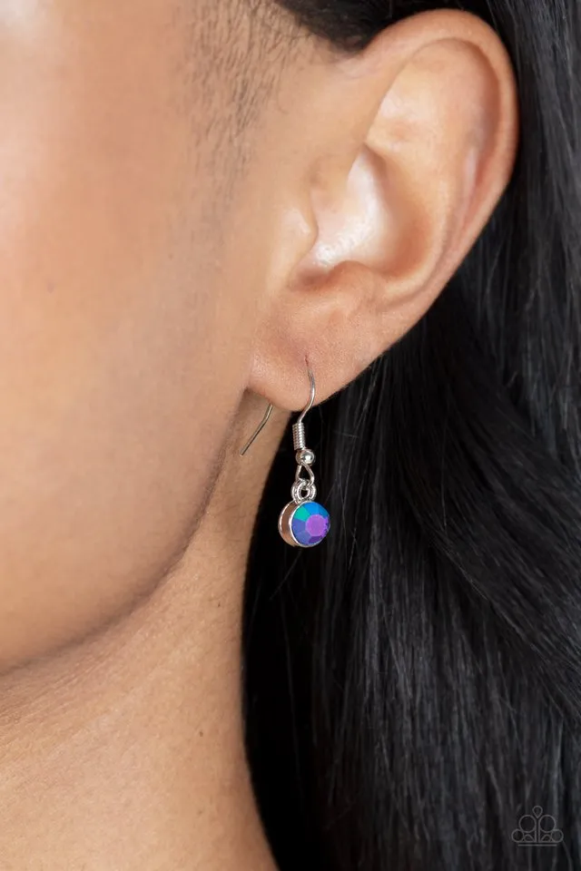 Paparazzi Necklace ~ Instant Intimidation - Blue