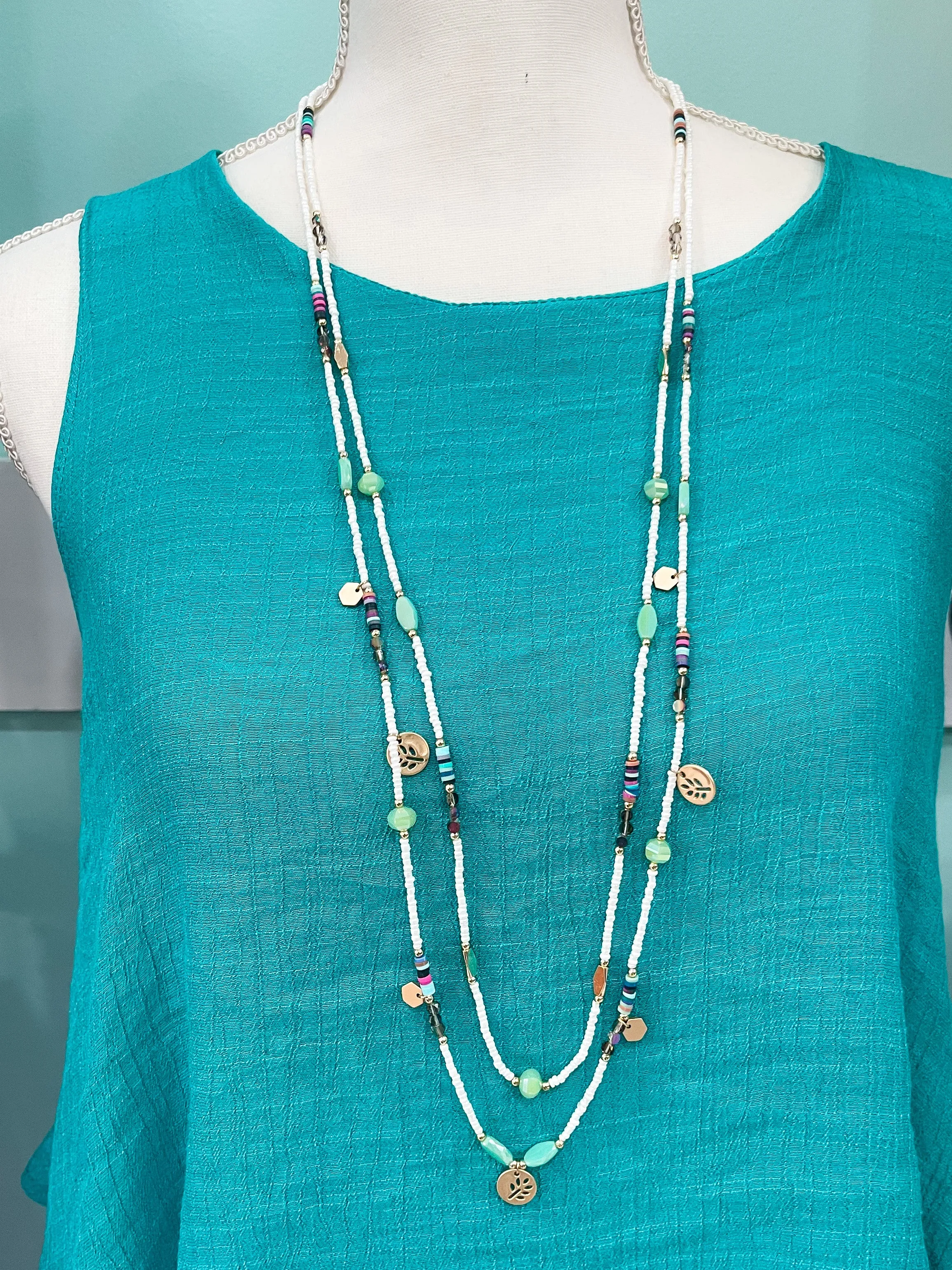 Pop Of Fun Long Necklace