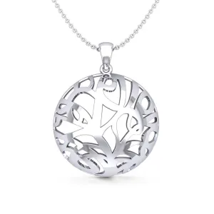 Sacred Tree Dome Pendant 2.5cm